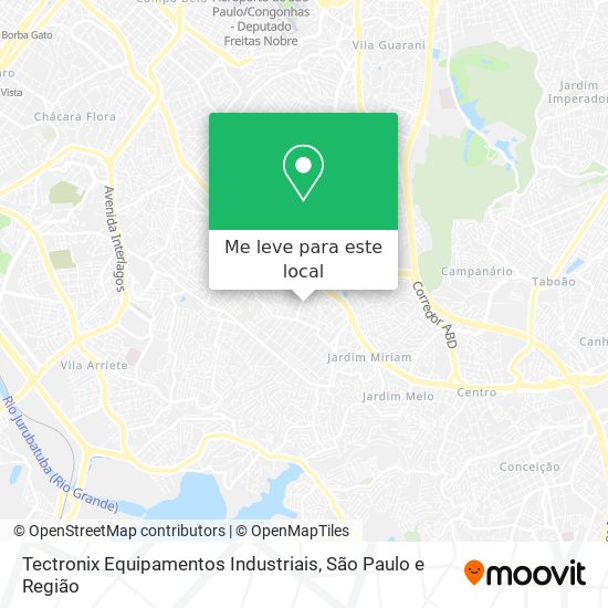 Tectronix Equipamentos Industriais mapa