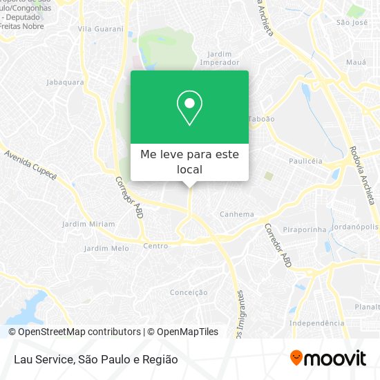 Lau Service mapa