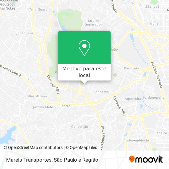 Marels Transportes mapa