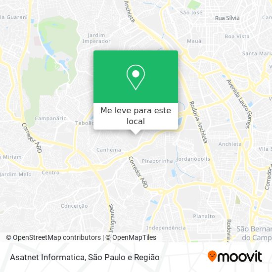 Asatnet Informatica mapa