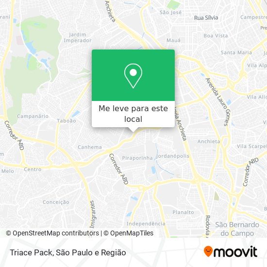 Triace Pack mapa