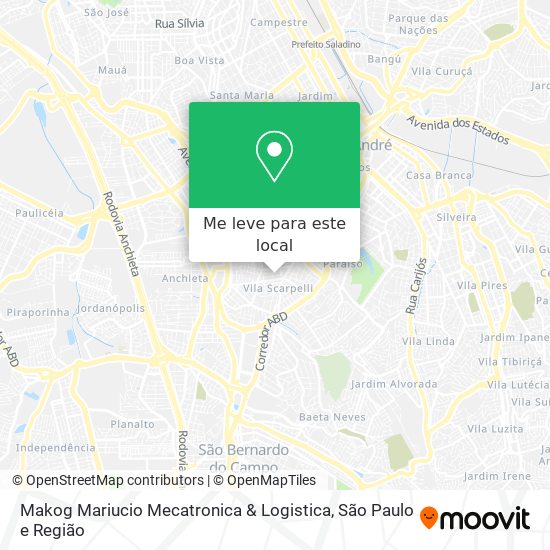 Makog Mariucio Mecatronica & Logistica mapa