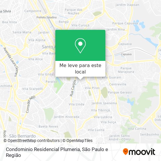 Condominio Residencial Plumeria mapa