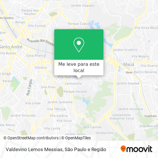 Valdevino Lemos Messias mapa