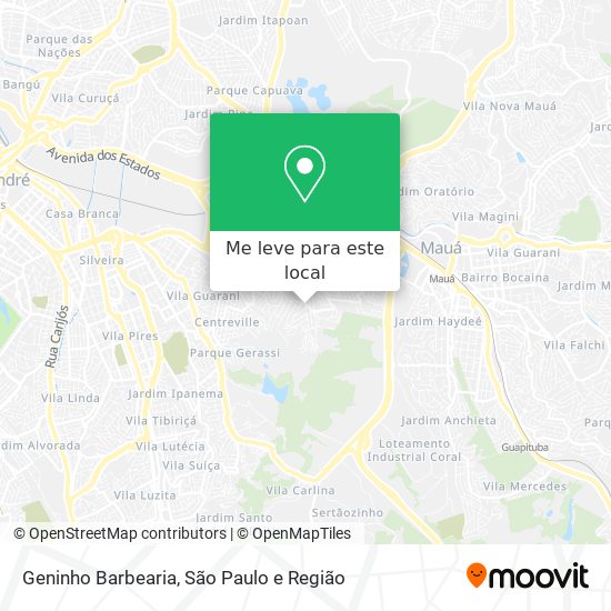 Geninho Barbearia mapa