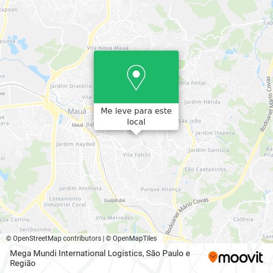 Mega Mundi International Logistics mapa