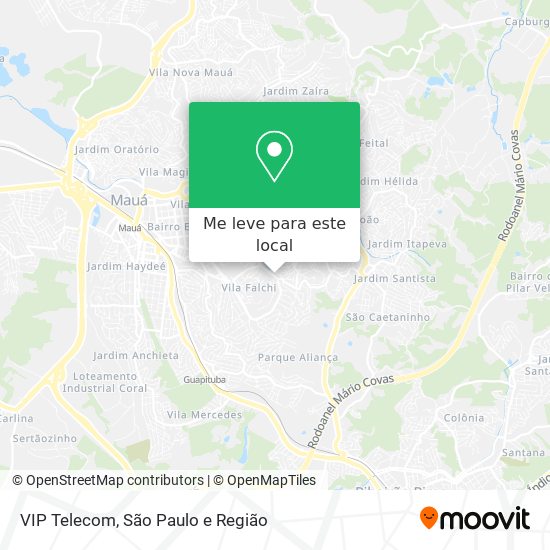 VIP Telecom mapa