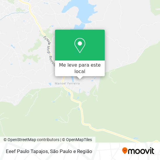 Eeef Paulo Tapajos mapa