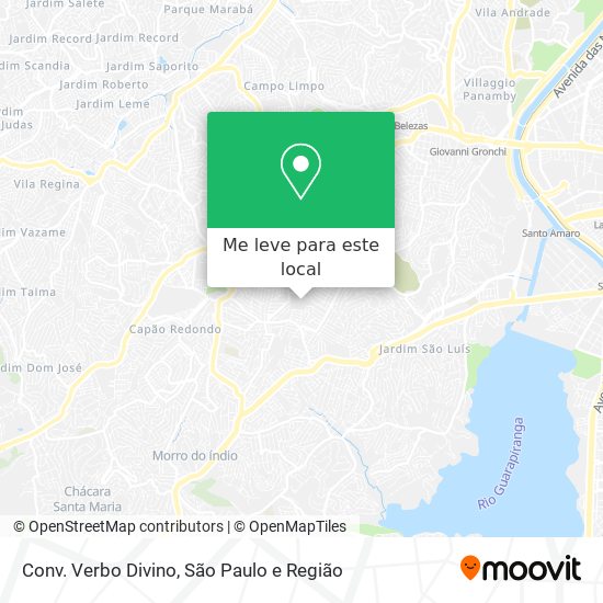 Conv. Verbo Divino mapa