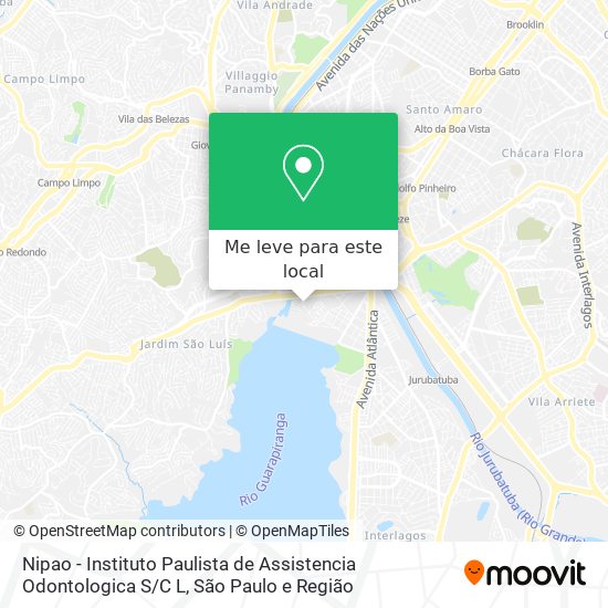 Nipao - Instituto Paulista de Assistencia Odontologica S / C L mapa