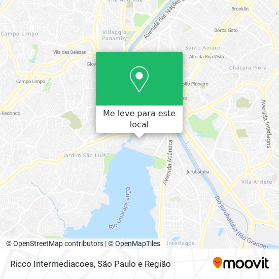 Ricco Intermediacoes mapa