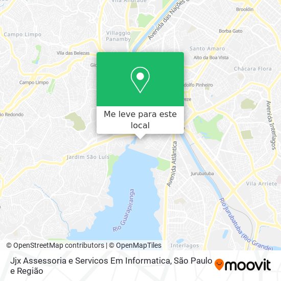 Jjx Assessoria e Servicos Em Informatica mapa