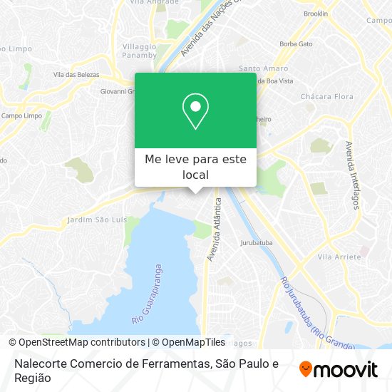 Nalecorte Comercio de Ferramentas mapa