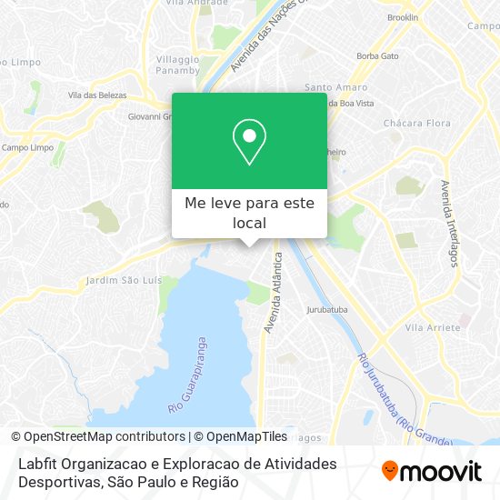 Labfit Organizacao e Exploracao de Atividades Desportivas mapa