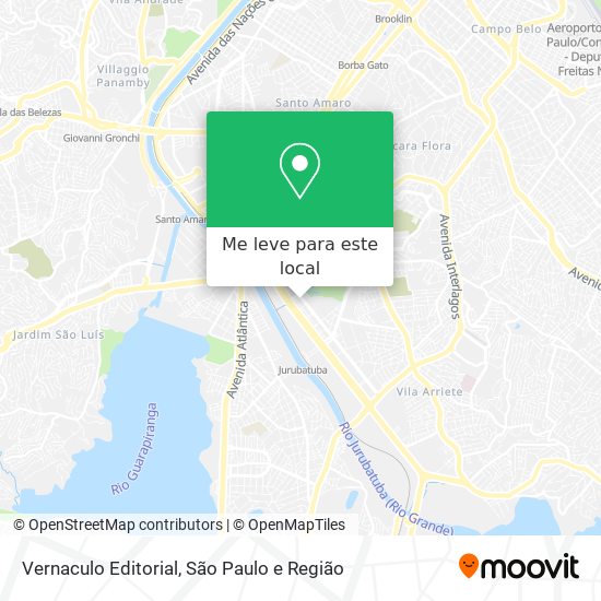 Vernaculo Editorial mapa