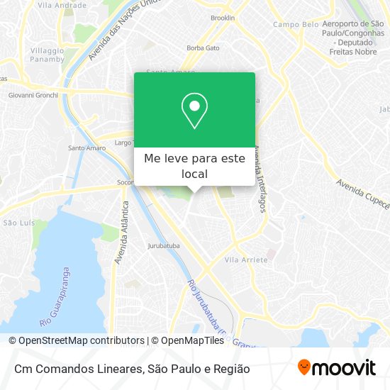 Cm Comandos Lineares mapa
