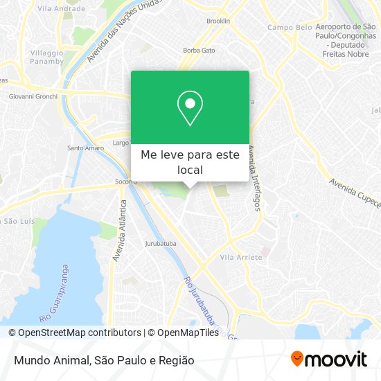Mundo Animal mapa