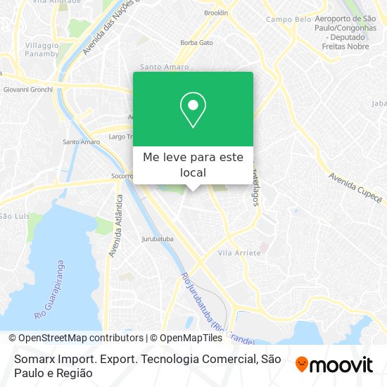 Somarx Import. Export. Tecnologia Comercial mapa
