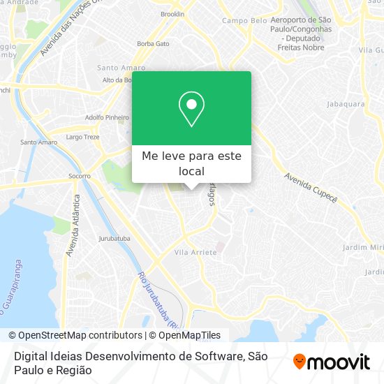 Digital Ideias Desenvolvimento de Software mapa