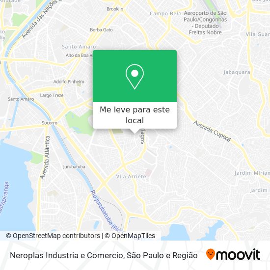 Neroplas Industria e Comercio mapa