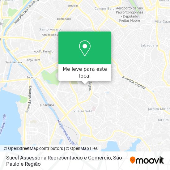 Sucel Assessoria Representacao e Comercio mapa