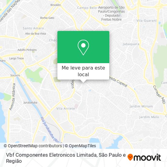 Vbf Componentes Eletronicos Limitada mapa