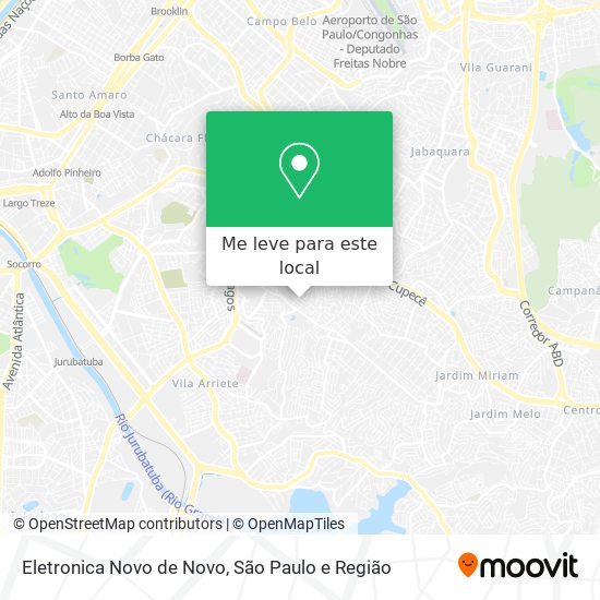 Eletronica Novo de Novo mapa