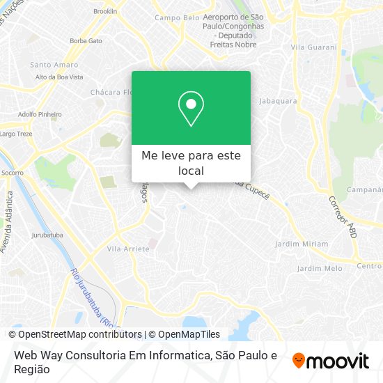 Web Way Consultoria Em Informatica mapa