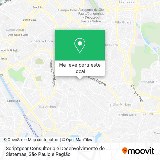 Scriptgear Consultoria e Desenvolvimento de Sistemas mapa