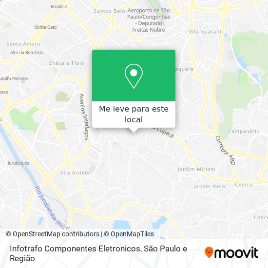 Infotrafo Componentes Eletronicos mapa