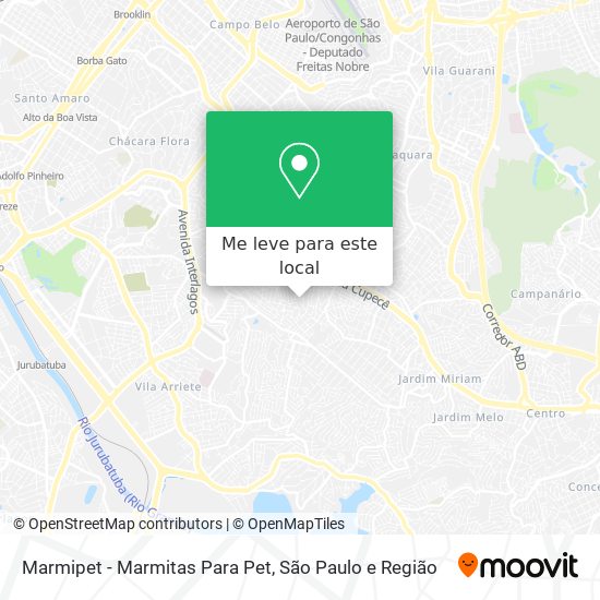 Marmipet - Marmitas Para Pet mapa
