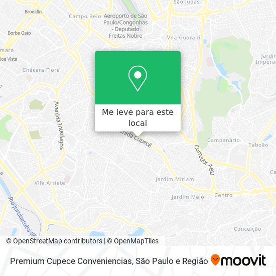 Premium Cupece Conveniencias mapa