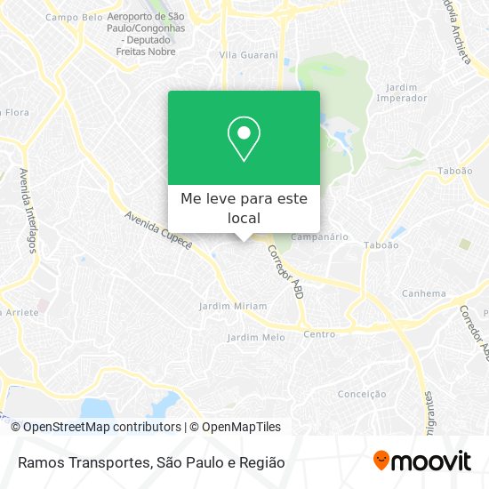 Ramos Transportes mapa