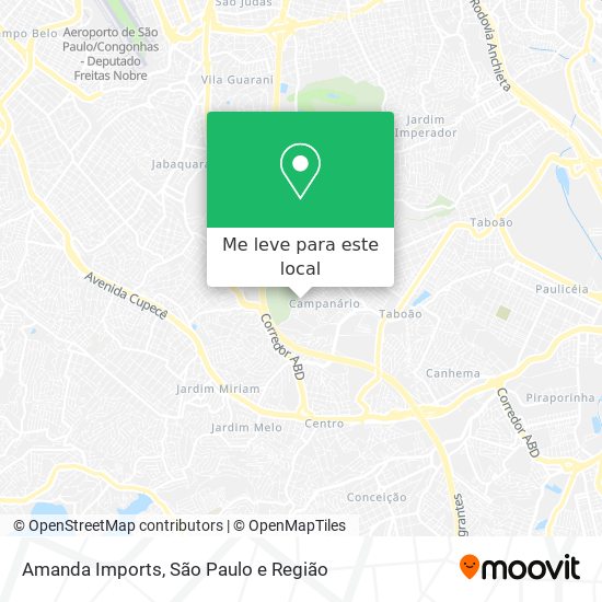 Amanda Imports mapa