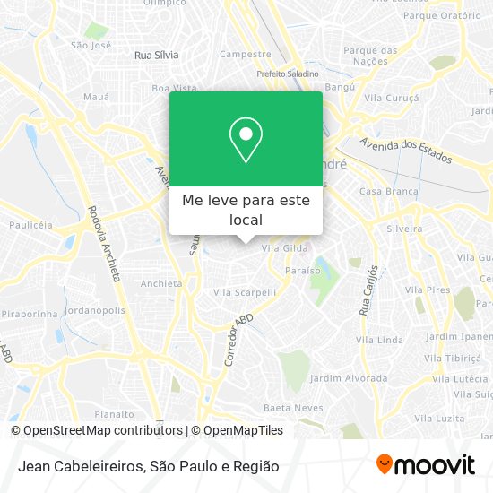 Jean Cabeleireiros mapa