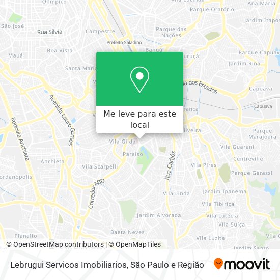 Lebrugui Servicos Imobiliarios mapa