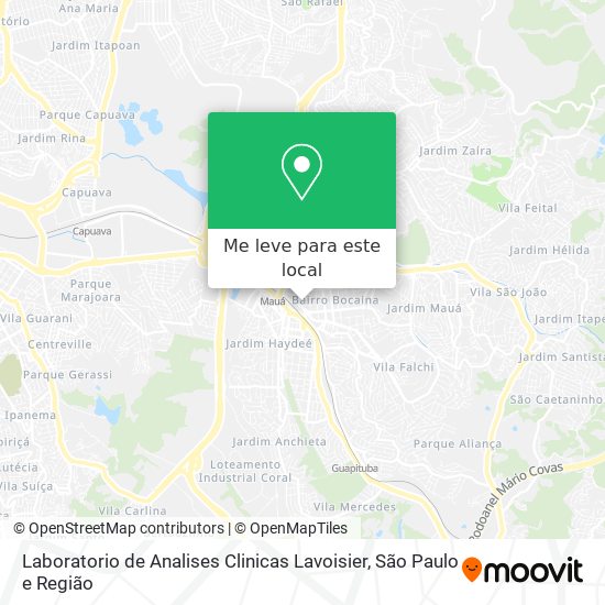 Laboratorio de Analises Clinicas Lavoisier mapa