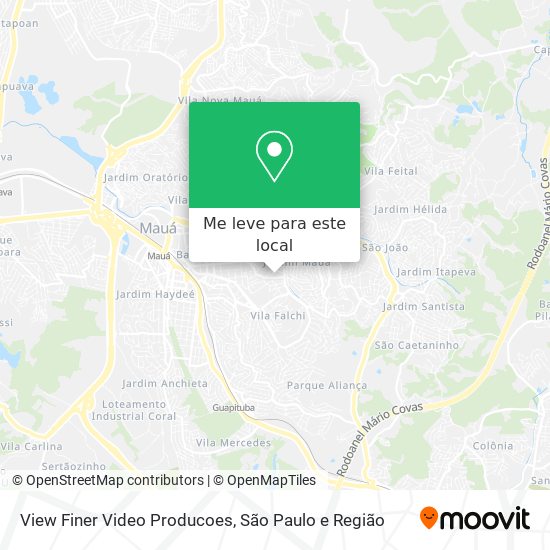 View Finer Video Producoes mapa