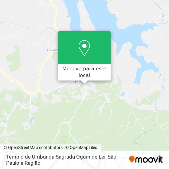 Templo de Umbanda Sagrada Ogum de Lei mapa