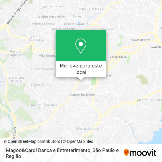 Magoo&Carol Danca e Entreterimento mapa