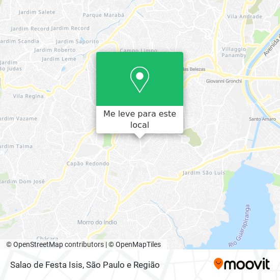 Salao de Festa Isis mapa