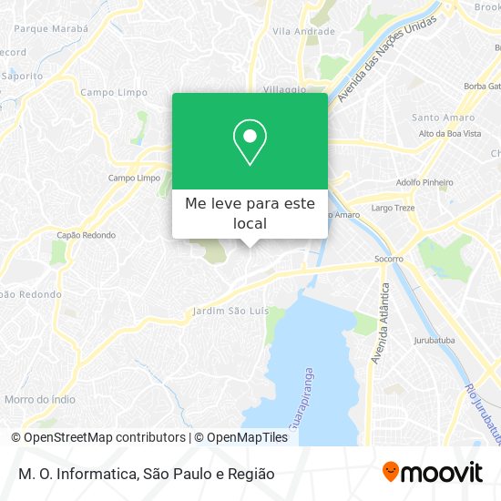 M. O. Informatica mapa