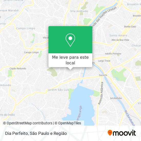 Dia Perfeito mapa