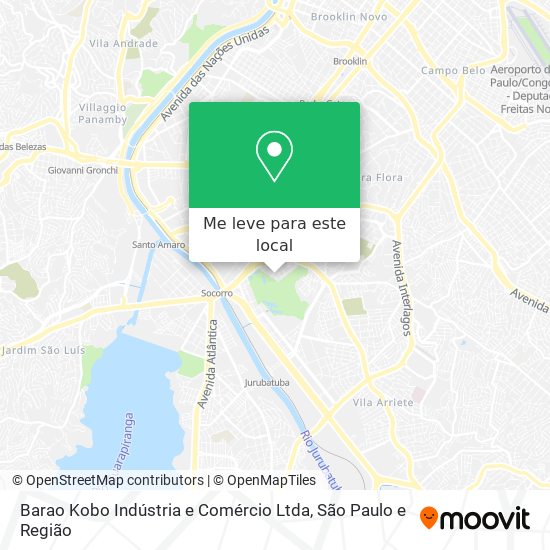 Barao Kobo Indústria e Comércio Ltda mapa