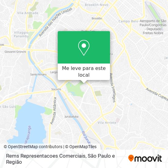 Rems Representacoes Comerciais mapa