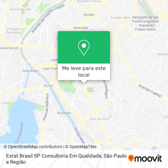 Estat Brasil SP Consultoria Em Qualidade mapa