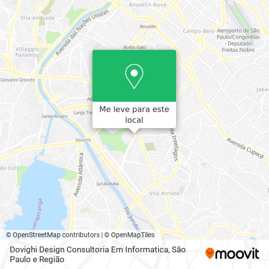 Dovighi Design Consultoria Em Informatica mapa