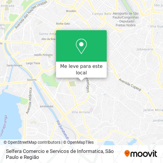 Selfera Comercio e Servicos de Informatica mapa