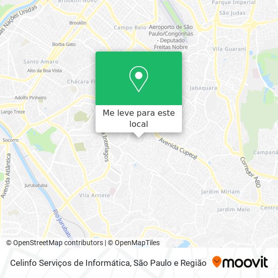 Celinfo Serviços de Informática mapa