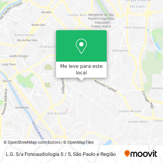 L.G. S/a Fonoaudiologia S / S mapa